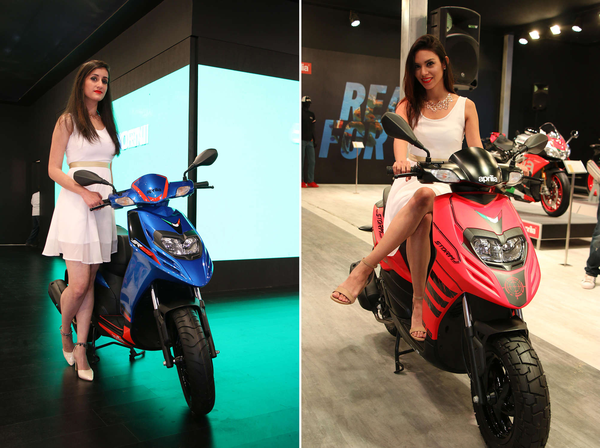 Il Gruppo Piaggio amplia l’offerta di scooter in India: alla fiera Auto Expo presentati i nuovi Scooter Aprilia da 125 cc, Aprilia SR 125 e Aprilia Storm 125
