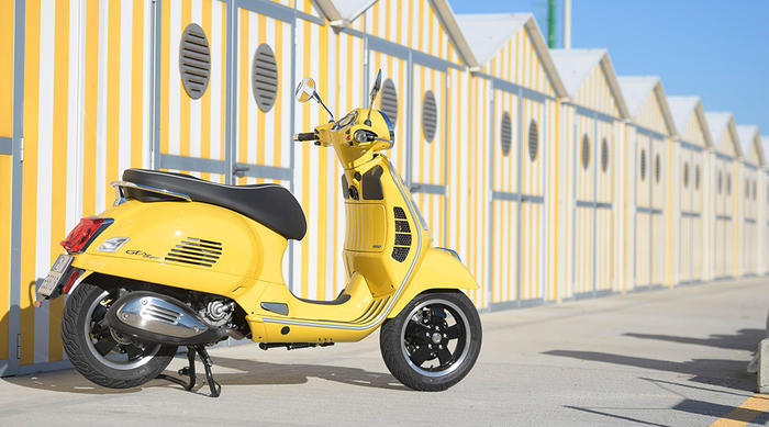 Vespa is the best scooter in the world according to the germans