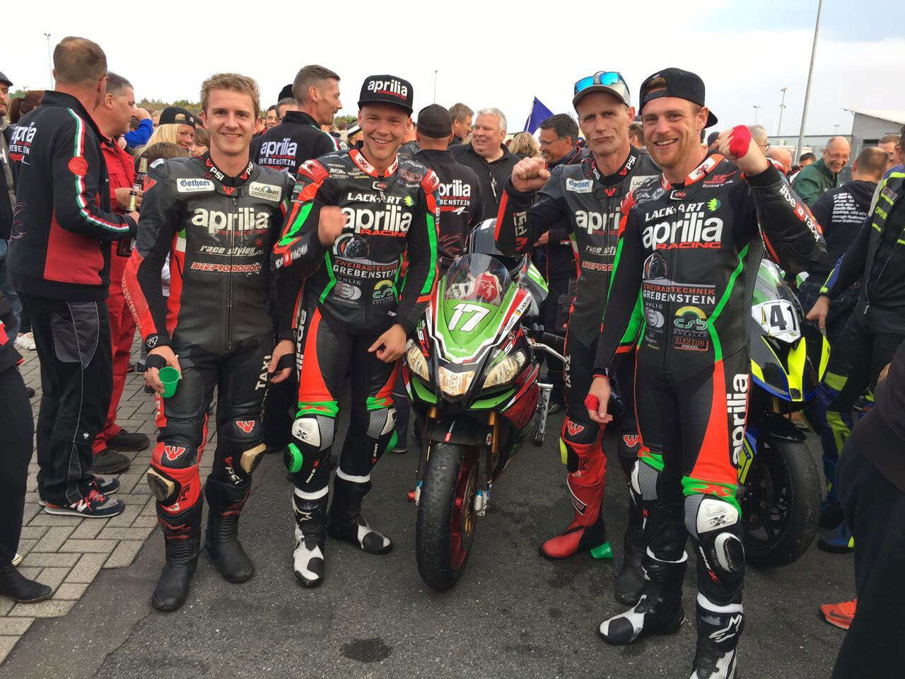 Aprilia RSV4 triumphs at the Open Endurance European Championship