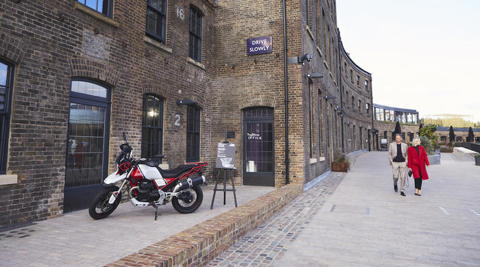 Moto Guzzi protagonist at the London Design Festival 2019