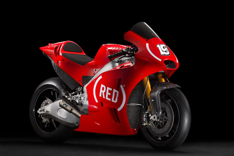 Aprilia Racing celebra (RED)