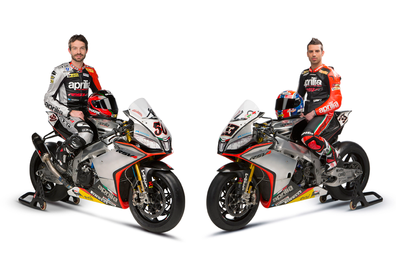 Marco Melandri e Sylvain Guintoli 