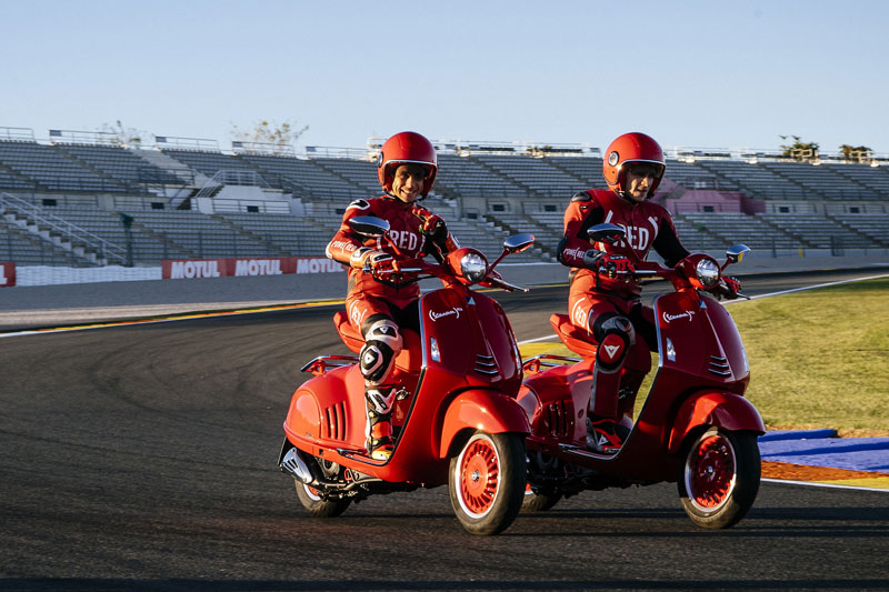 Aprilia Racing celebrates (RED) at the Valencia GP