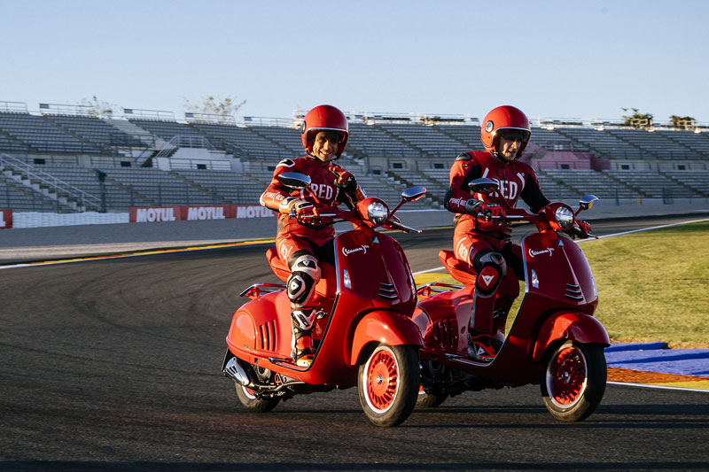 Aprilia Racing celebra (RED)