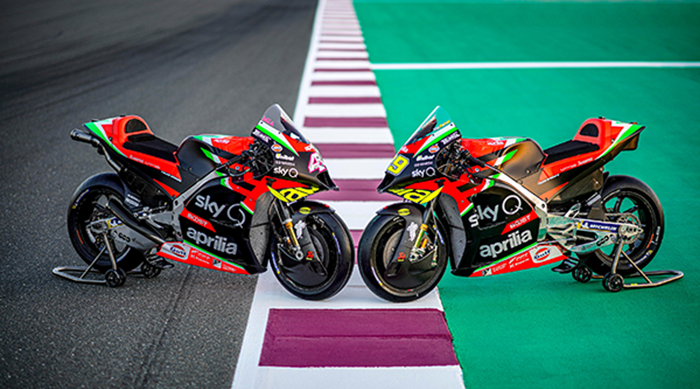 Una RS-GP totalmente rinnovata lancia Aprilia verso la nuova stagione in MotoGP per una sfida tutta italiana