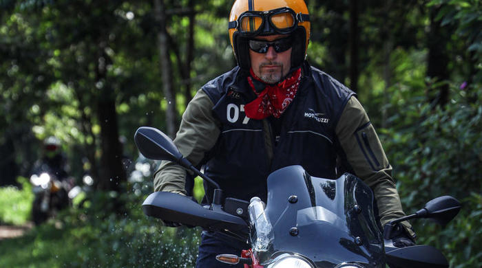 In Thailand, the Asia Pacific regional launch of the V85 TT