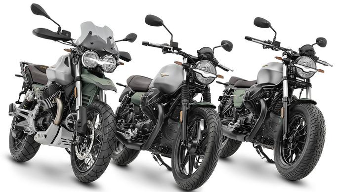 MotoGuzzi V85TT V7 V9 versioni Centennial