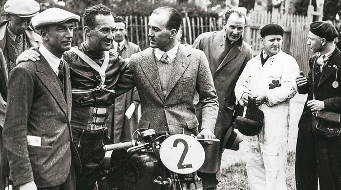 1935 Carlo Guzzi - Stanley Woods - Giorgio Parodi