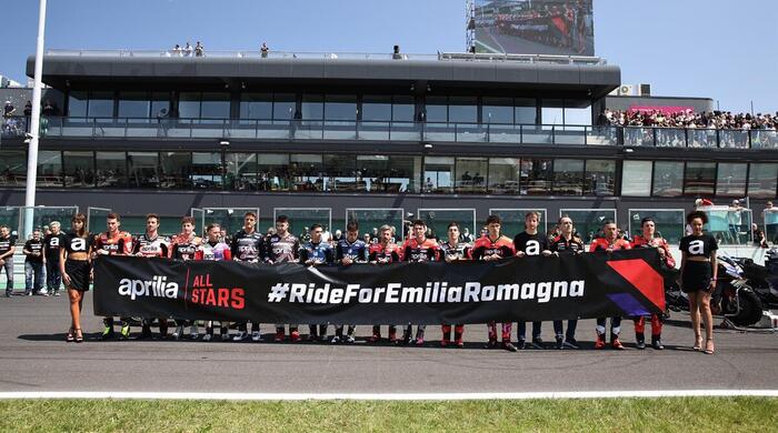 Aprilia e il Gruppo Piaggio donano 200mila euro alla protezione civile, in favore delle comunità dell’Emilia Romagna colpite dalla alluvione