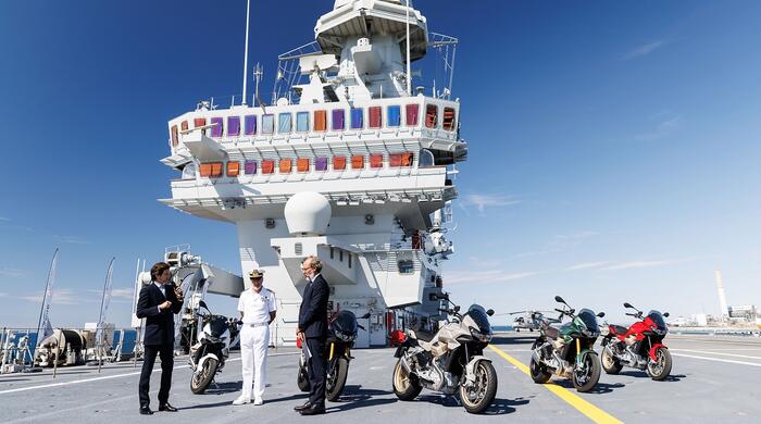 Moto Guzzi for the construction of the V100 Mandello Naval Aviation