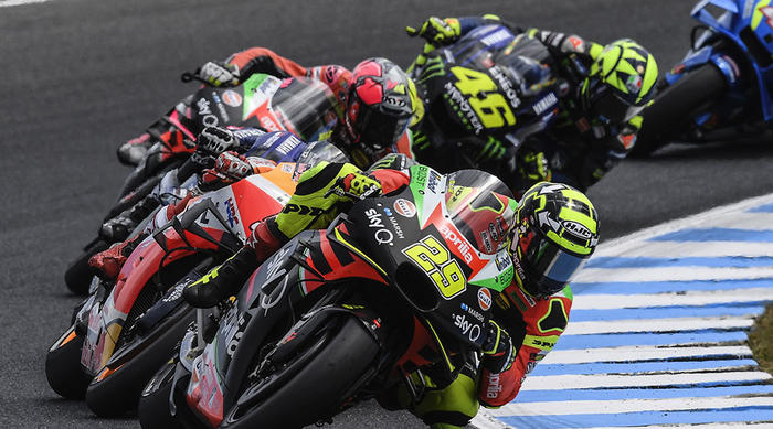 In Australia two Aprilias in the top ten with Andrea sixth and Aleix tenth