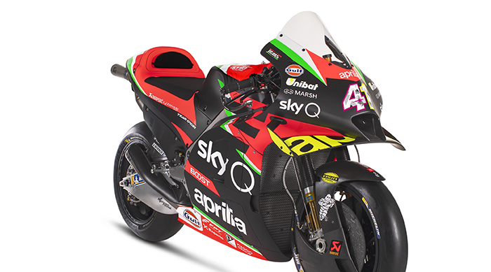 Una RS-GP totalmente rinnovata lancia Aprilia verso la nuova stagione in MotoGP per una sfida tutta italiana
