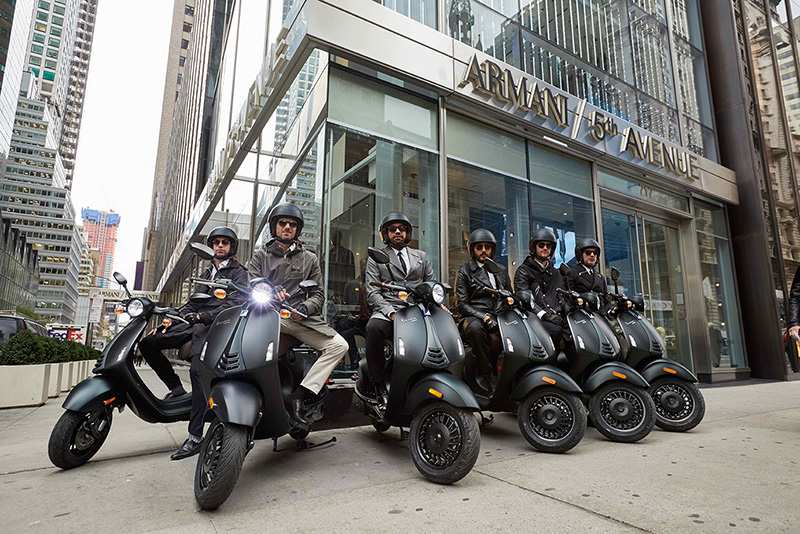 Vespa 946 Emporio Armani debutta anche negli Usa