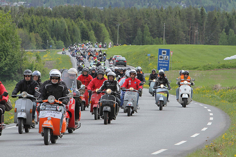 Al via in Germania la 11esima edizione dei Vespa World Days