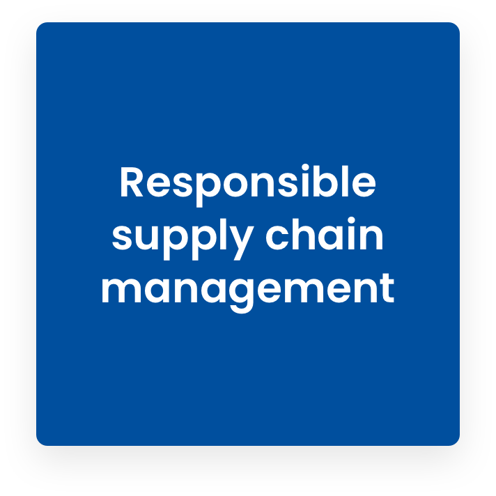 Responsible supply chain management