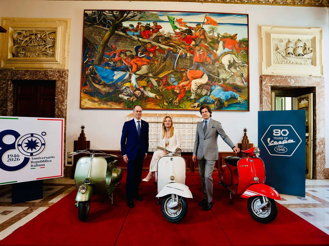 Meloni - Colaninno Matteo e Michele - Vespa 80