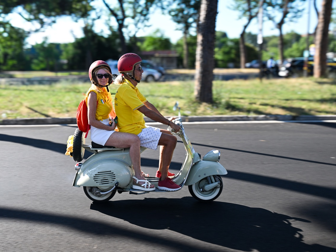 Celebrazioni per gli 80 anni di Vespa
