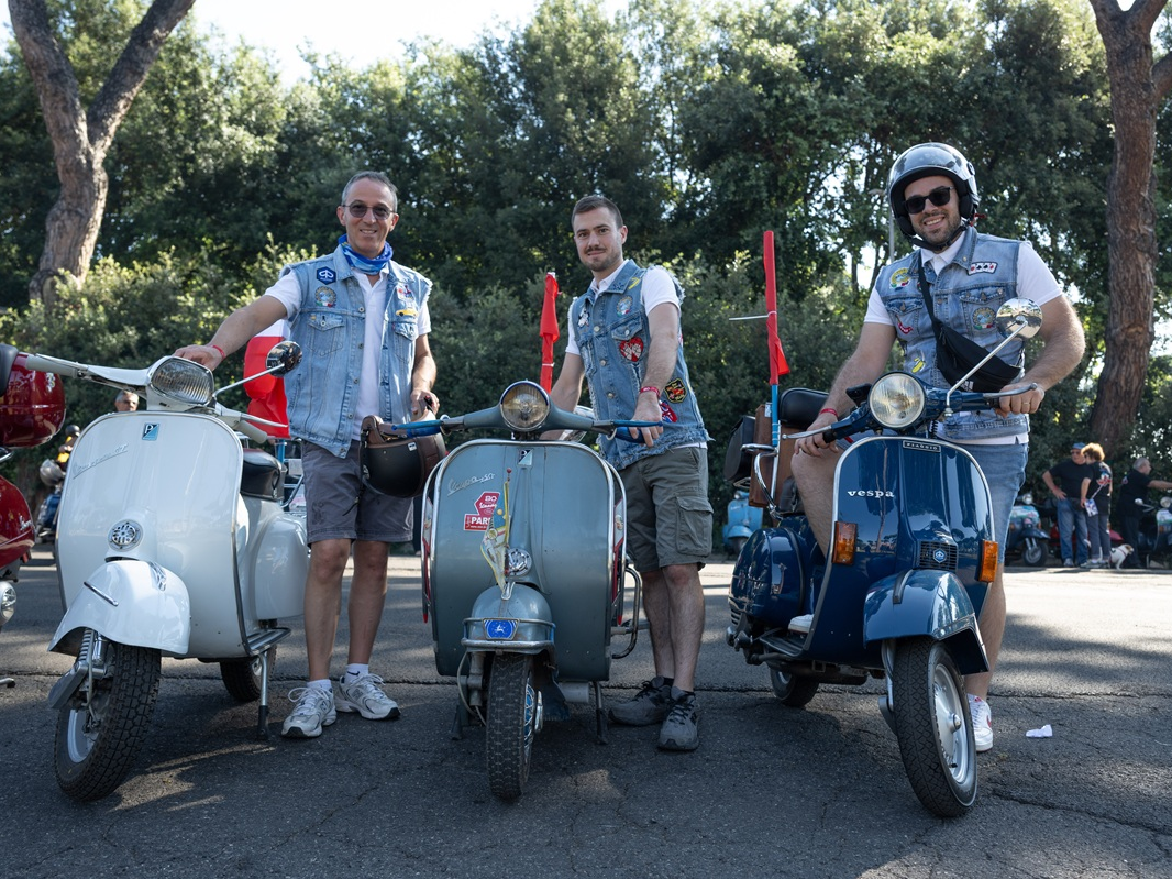 Celebrazioni per gli 80 anni di Vespa