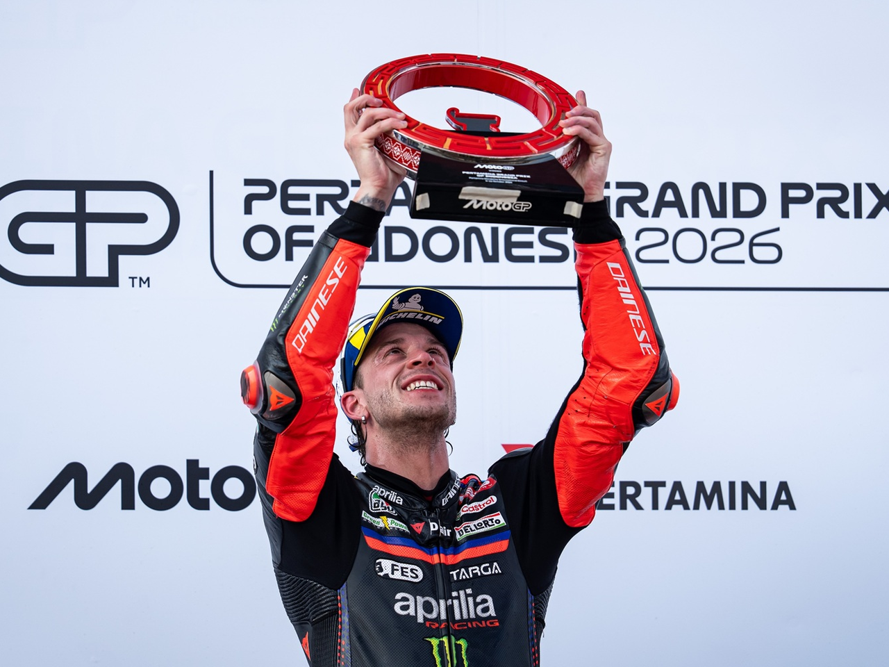 Gruppo Piaggio: Aprilia Racing, scuderia del Gruppo Piaggio (PIA.MI),  nella storia con il primo poker in MotoGP a Mandalika